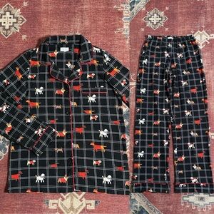 BEDHEAD Dog Print Pajama Set Size XS